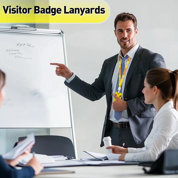 Visitor Badge Lanyards Volunteer Badge Holder - Image 7