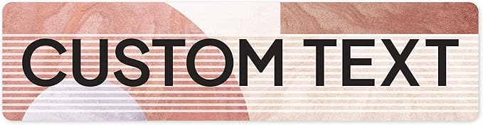 Custom Sign, Custom Street Sign, 11 Font Colors, 13 Font Styles, 4 Hole Options by MySignCenter