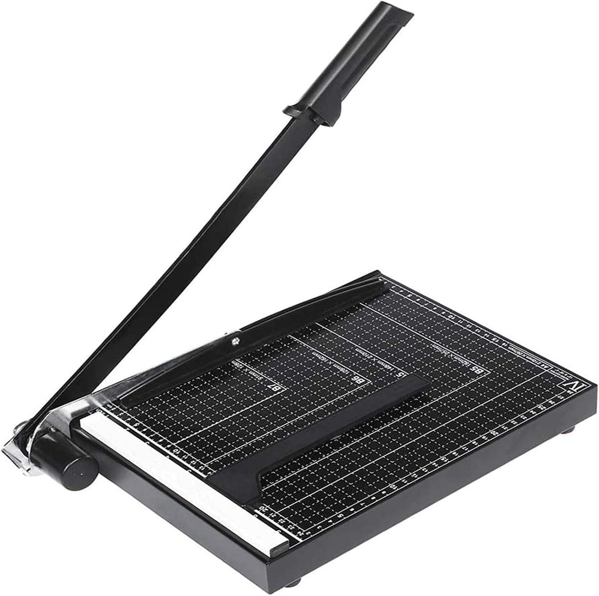 A4 Paper Trimmer Cutting Capacity 12 Sheets for Office School Craft Paper Black