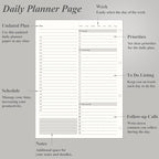 EMSHOI Undated Daily Planner 9.2" X 12", Large To Do List Notepad, 240 Refill - Image 4