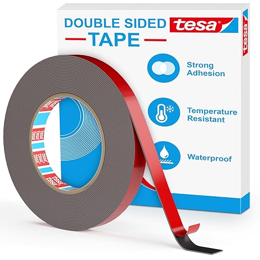 EMITEVER Double Sided Tape Heavy Duty, Tesa Adhesive Mounting Tape Waterproof by EMITEVER