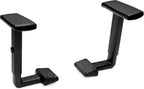 HON Height-Adjustable T-Arms for Volt Series Task Chair, Black | Replacement office chair arms for HON Volt office desk chair, office desk accessories for offices, typing, and computer use