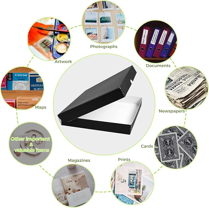 Lineco Folio Storage Box, Clamshell Design - Image 7