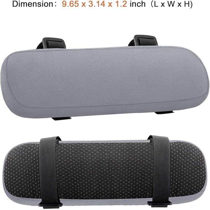 MOSISO Chair Armrest Pads, Memory Foam Home/Office Chair Arm Rest Covers Comfy - Image 7
