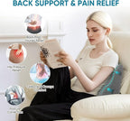 AHUAWA Back Support Pillow for Recliner Chair, Memory Foam Couch Back Cushions - Image 3