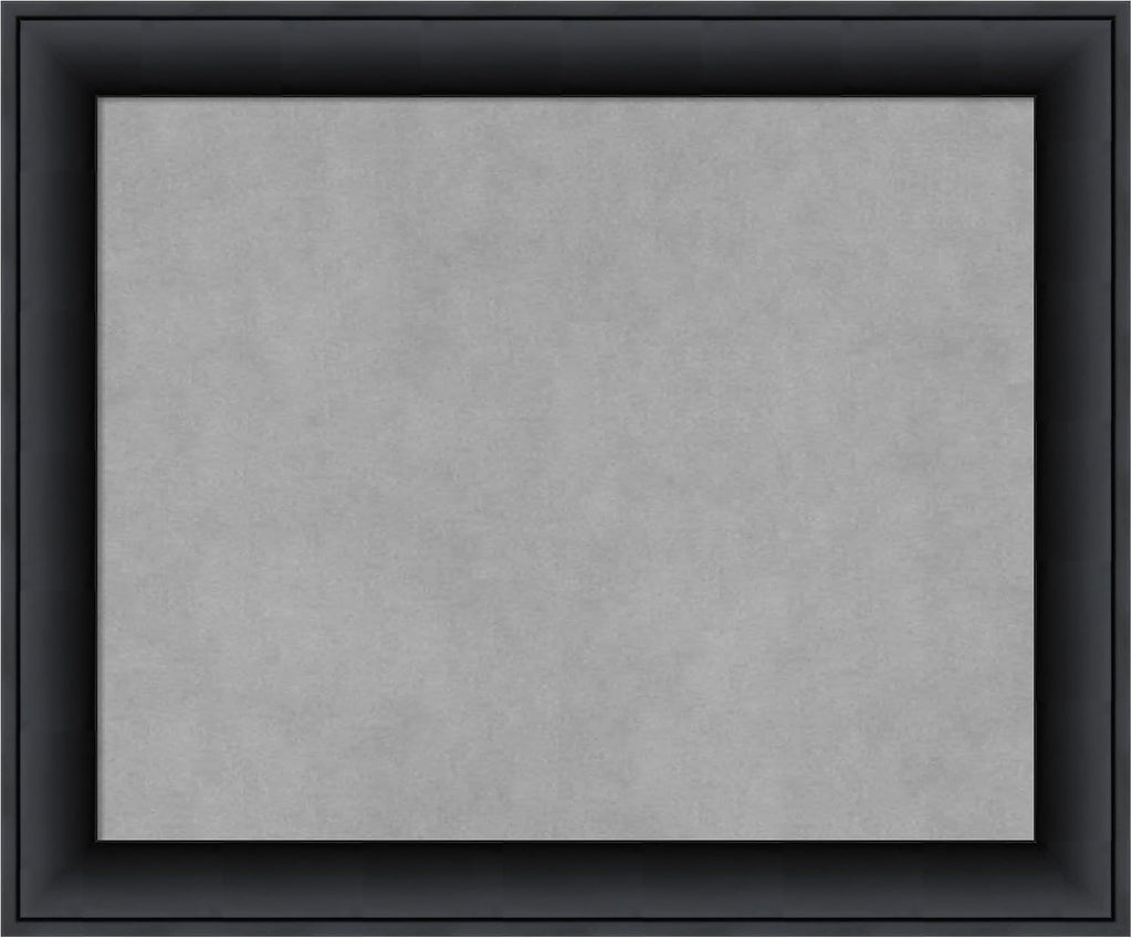 Amanti Art Black Framed Magnetic Board 19x23 Small Vision Board