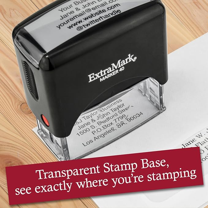 ExtraMark Return Address Stamp - Image 5