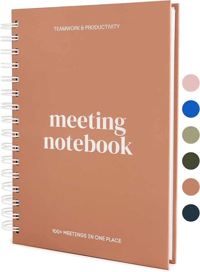 Lamare Meeting Notebook for Work Organization – Perfect Work Notebook for Note by Lamare