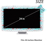 Kingshion 24-inch Cute Lace Fabric Monitor Cover - Image 2