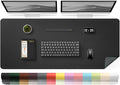 Large Desk Pad, 47.2'' x 23.6'', Computer Mat by BLESWIN