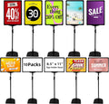 sign holder stand 8.5 x 11,sign stand for, main product view