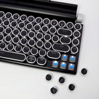 Adventurers Typewriter Style Retro Mechanical Keyboard, 83 Key Bluetooth 5.0 - Image 5