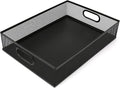 EsOfficce Desk Drawer Organizer, A4 Large Metal Mesh Desk Rrganizer Tray by EsOfficce