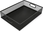 EsOfficce Desk Drawer Organizer, A4 Large Metal Mesh Desk Rrganizer Tray by EsOfficce