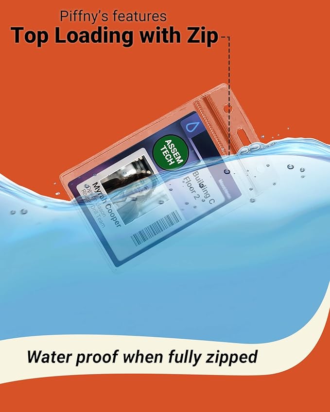 Clear ID Holder for Lanyard - Image 3