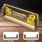 Personalized Light Up Acrylic Desk Name Plate Custom LED Name Plate - Image 5