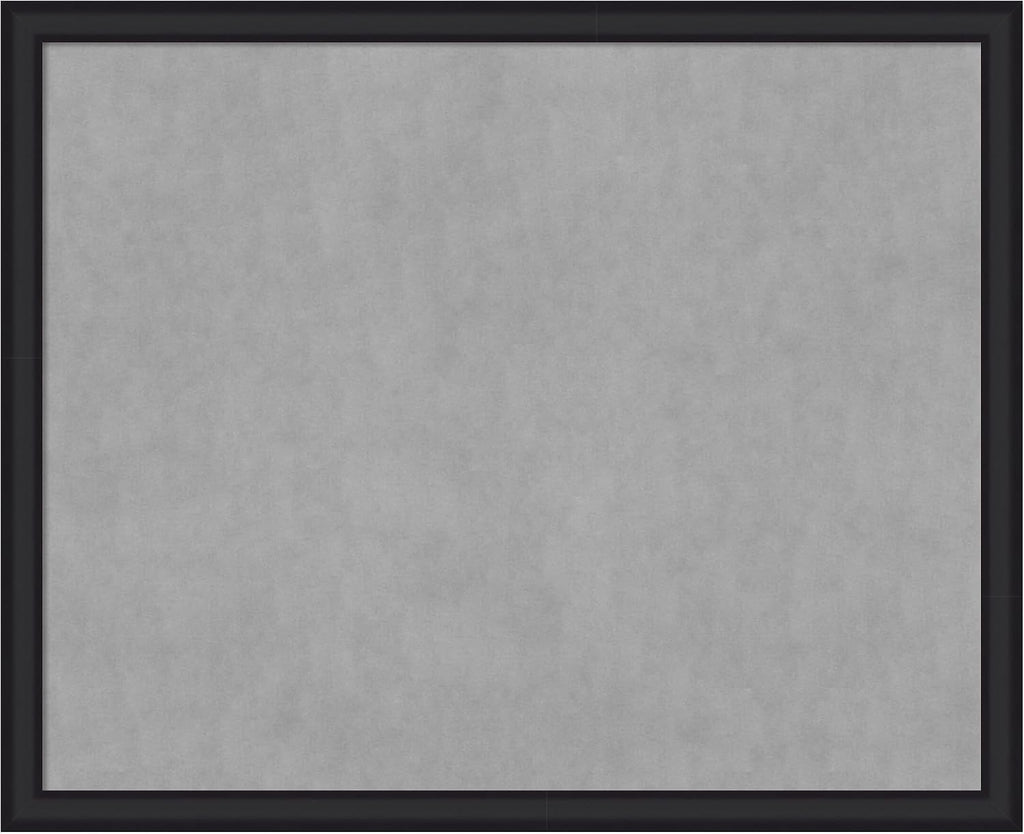 Amanti Art Black Framed Magnetic Board 35x43 X-Large Vision Board