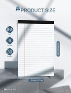 Legal Pads 5x8 Inch Writing Pads - Image 2