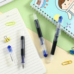 Crtiin 36 Pcs Disposable Fountain Pens, Back to School Quick Drying Ink Pen - Image 7