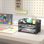 Samstar 3 Tier Letter Tray Paper Organizer - Image 2