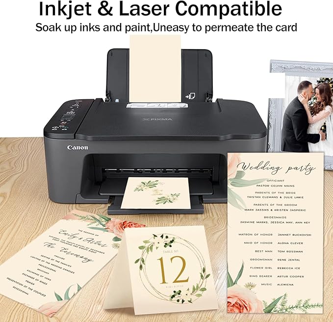 8.5 x 14 Ivory Cardstock 110lb, Goefun Heavy Weight Legal Paper 100 Pack - Image 3