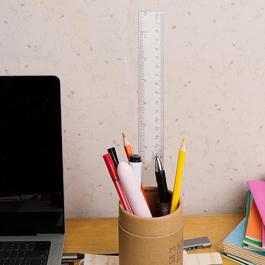 30 Packs Clear Plastic Ruler 12 Inch - Image 8