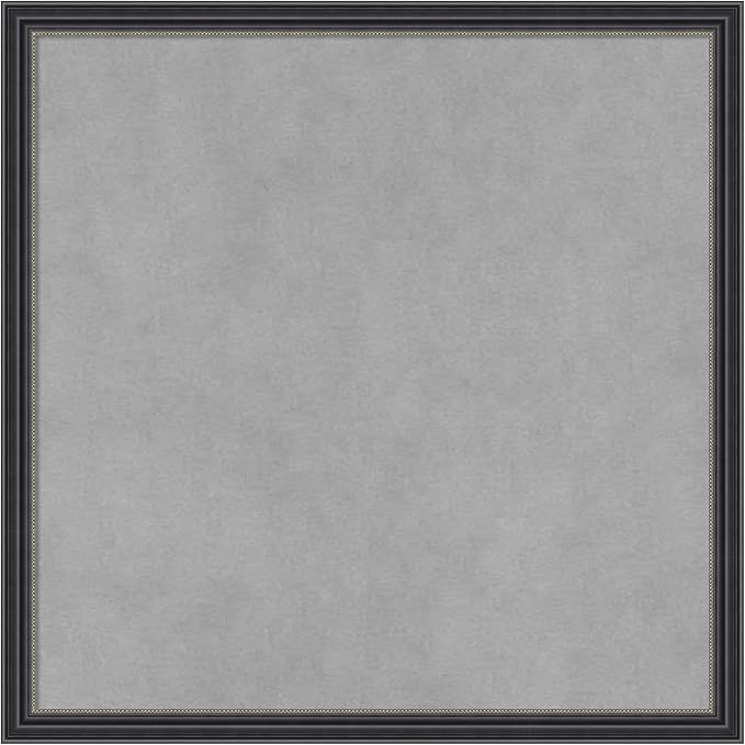 Amanti Art Black Framed Magnetic Board 17x17 Small Vision Board by AmantiArt