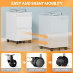 AFAIF 2 Drawer File Cabinet - Image 4