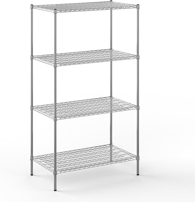 Regal Altair 24" Deep x 42" Wide x 74" Height Wire Shelving Kit | 4-Tier | NSF by Regal+Altair