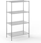 Regal Altair 24" Deep x 42" Wide x 74" Height Wire Shelving Kit | 4-Tier | NSF by Regal+Altair