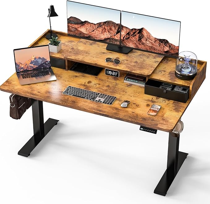 Kingant 55 x 30 Inch Electric Standing Desk by KINGANT
