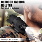 ULTRAFIRE Tactical Flashlight Holster Pouch, 360 Degree Adjustable Police Duty - Image 7
