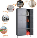 SUPEER Metal Lockers for Employees - Image 5