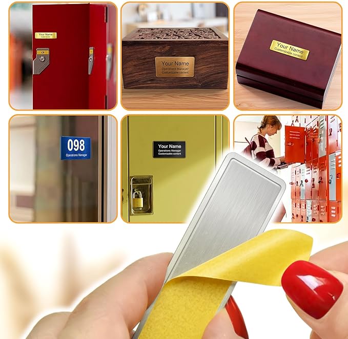 Stainless Steel Personalized Name Plate - Image 4