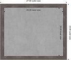 Amanti Art Grey Framed Magnetic Board 23x27 Medium Vision Board - Image 4