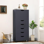 Naomi Home Carly 6-Drawer Craft & Office Storage Cabinet, – Mobile Filing Unit by NaomiHome