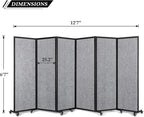 Strongbird Room Partition, Office Divider, Portable Commercial Screen Dividers - Image 3