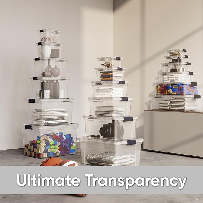 Superio Clear Storage Boxes - Image 5