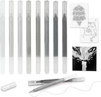 CAISEXILE 8 Neutral Palette Glitter Gel Pens Set, 1.0 mm Fine Point by CAISEXILE