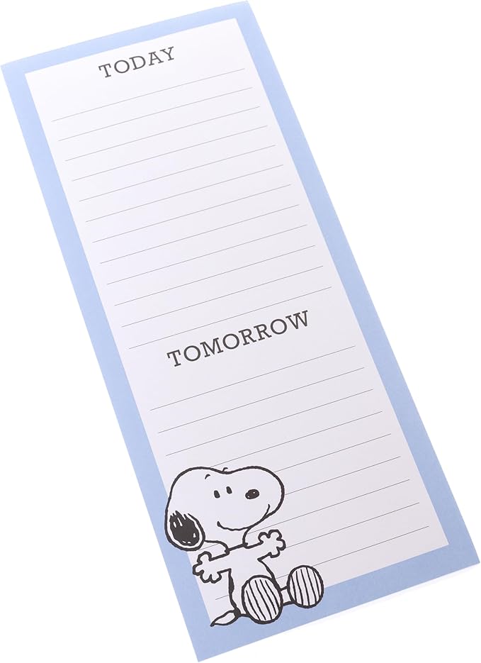 Graphique Happy Snoopy Notepad, 100 Tear-Away Sheets - Image 3