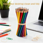 Rubber Bands Office Supplie 1100Pcs Size #16 Rubberbands Light Brown Elastics - Image 5