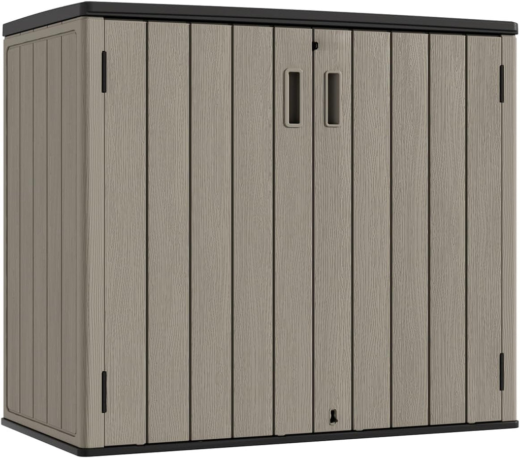 kinying outdoor horizontal storage sheds,outdoor storage cabinet waterproof, main product view