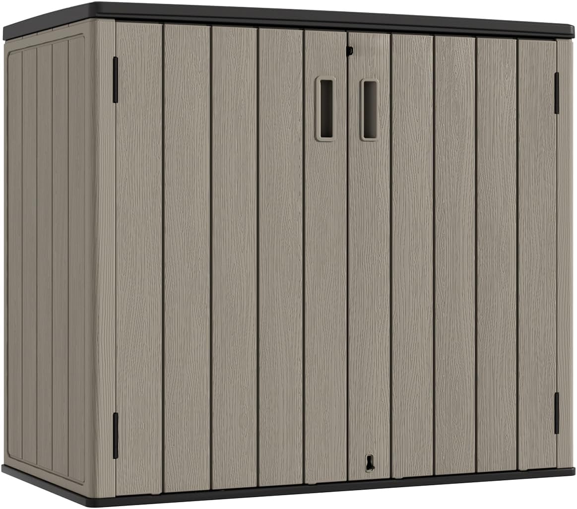 kinying outdoor horizontal storage sheds,outdoor storage cabinet waterproof, main product view