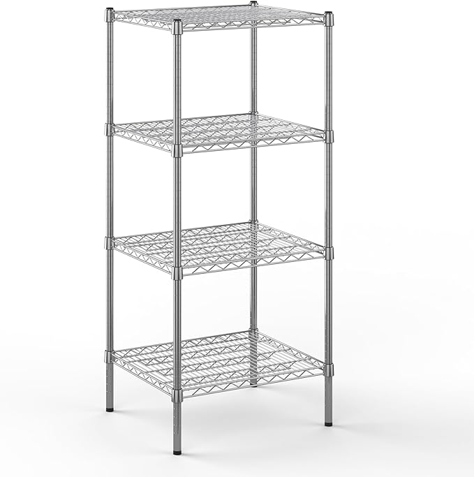 Regal Altair 21" Deep x 24" Wide x 54" Height Wire Shelving Kit | 4-Tier | NSF by Regal+Altair
