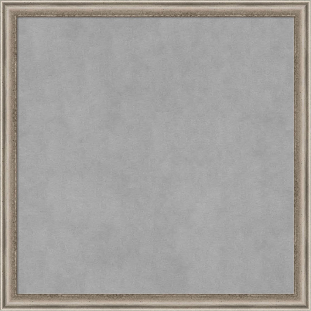Amanti Art Silver Framed Magnetic Board 22x22 Medium Vision Board