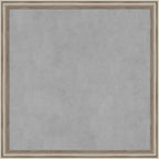 Amanti Art Silver Framed Magnetic Board 22x22 Medium Vision Board