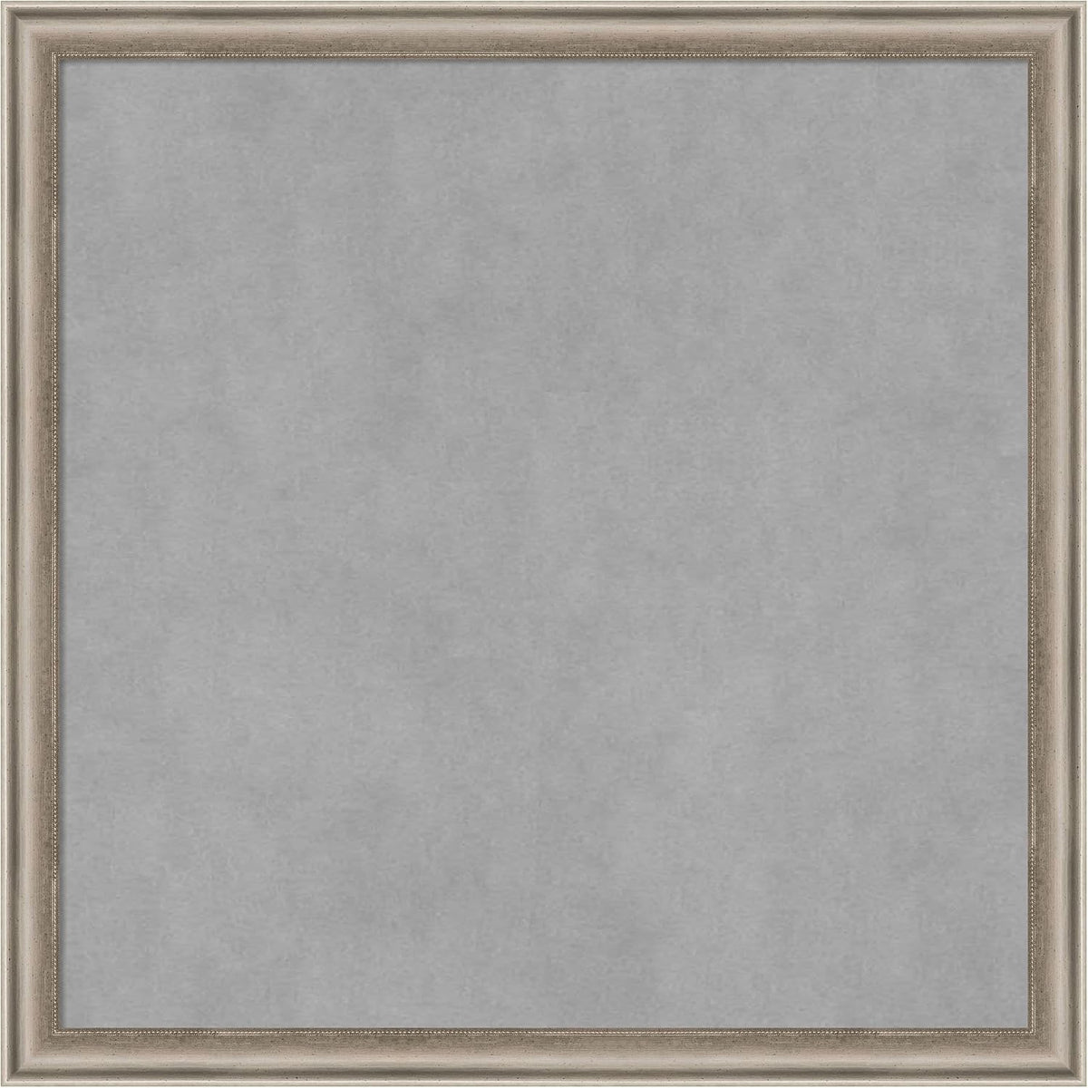 Amanti Art Silver Framed Magnetic Board 22x22 Medium Vision Board
