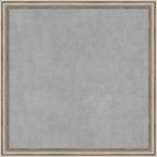 Amanti Art Silver Framed Magnetic Board 22x22 Medium Vision Board by AmantiArt
