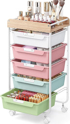 Rolling Storage Utility Cart by SYKIARIOL
