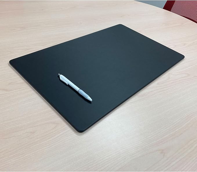 Black Leatherette 22" x 14" Conference Pad - Image 6